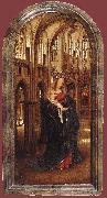 EYCK, Jan van Madonna in the Church dfh Spain oil painting artist